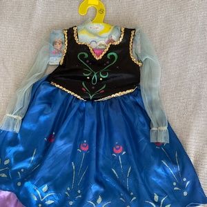 Disney Princess Anna Costume, size S, Blue
